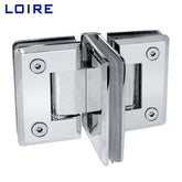 China Wholesale T Hinge Glass to Glass Shower Door T Shape Standard Duty Shower Hinges L-2118